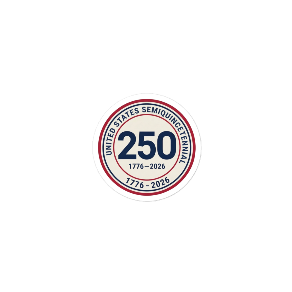 250 anniversary Stickers